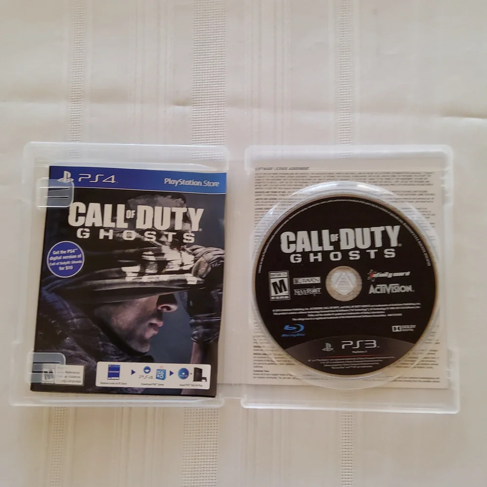 PS3 Call of Duty GHOSTS Video Game